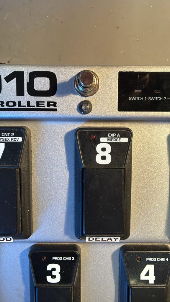 FCB1010-Ajout d'un Tap Tempo