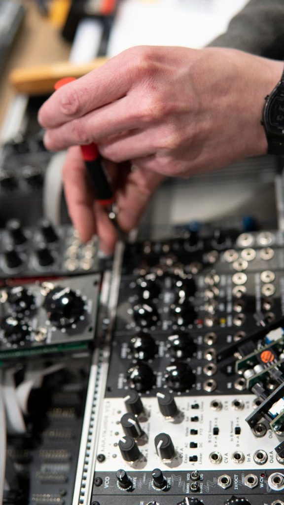 Répration d'un synthé modulaire